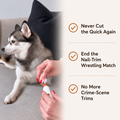 For Calmer, Stress-Free Trims At Home - TrimBuddy - Pet Nail Grinder