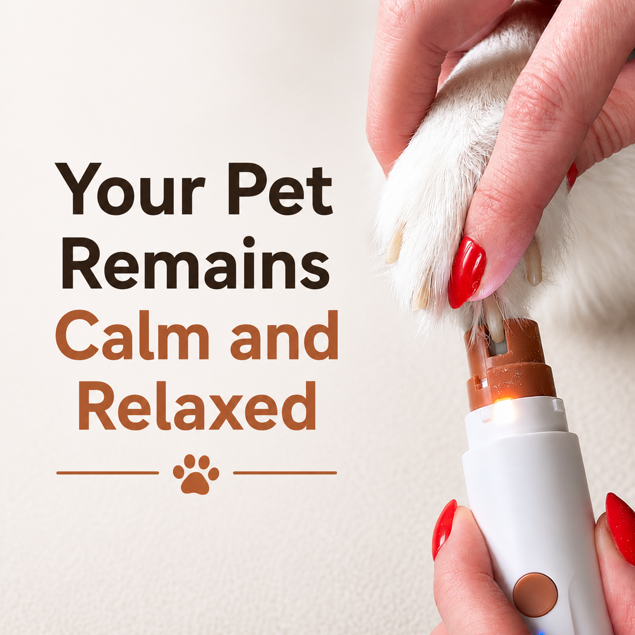 For Calmer, Stress-Free Trims At Home - TrimBuddy - Pet Nail Grinder